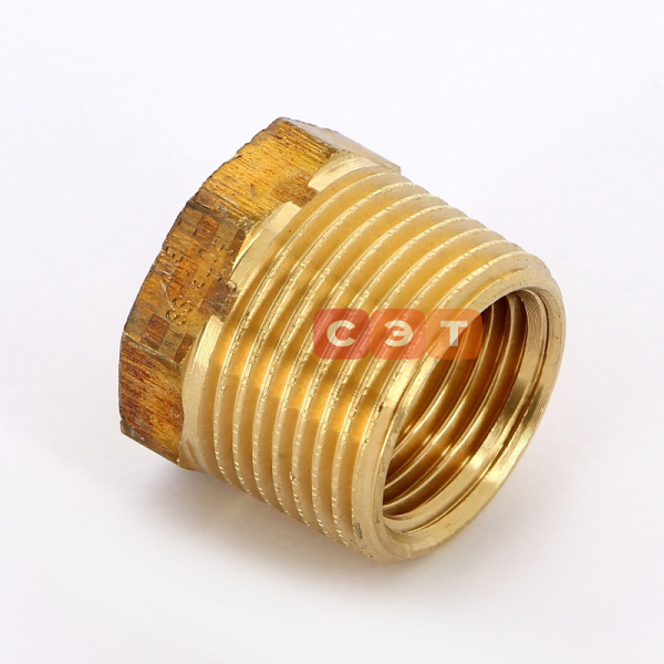 Футорка бронзовая НР-ВР 3/4"x 1/2"